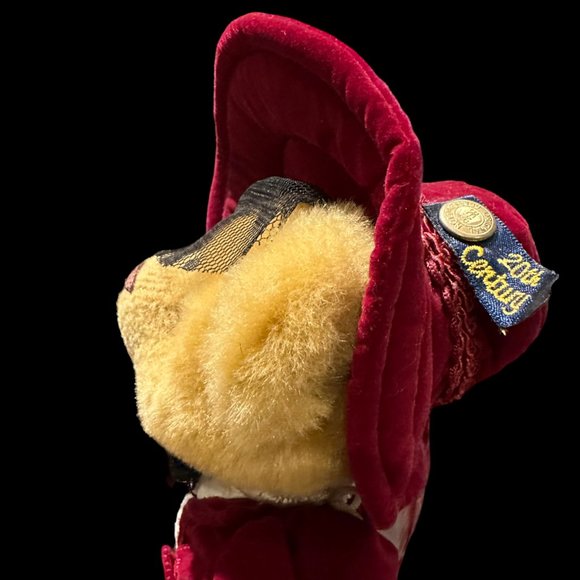 Vintage Brass Button Bears Gabrielle 20th Century Collectibles with Stand 14” - Picture 5 of 8